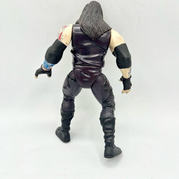WWE THE UNDERTAKER Jakks Pacific 1998 Wrestling Figure Ministry Tattoos WWF 6" - Picture 2 of 3